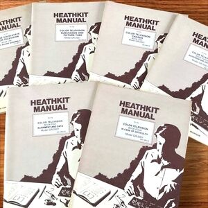 VTG TV manuals (set of 6)